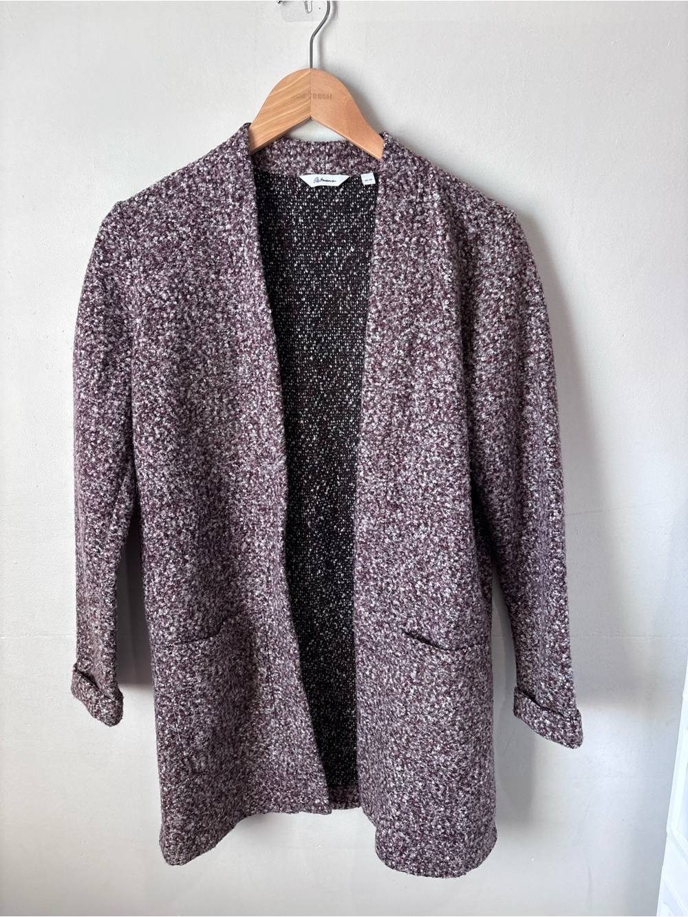 Reitmans Textured Open-Front Cardigan Jacket | Size XS | Excellent Condition